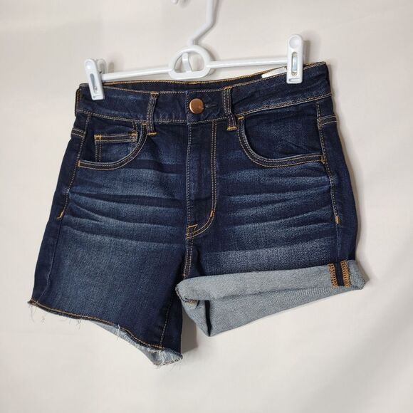 American Eagle Outfitters Hi-rise Shortie Size 6 - Picture 1 of 5